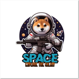 Animal in Space Posters and Art